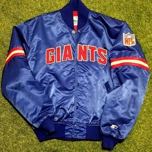 ny giants starter pullover jacket